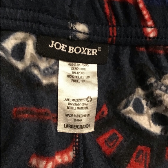 Joe Boxer Pajama Pants with Matching Shirt - Picture 4 of 6